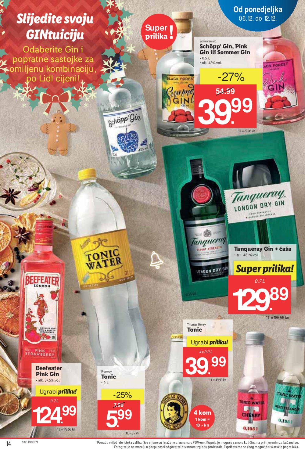 Lidl katalog Top brendovi po Lidl cijeni 06.12.-12.12.2021.