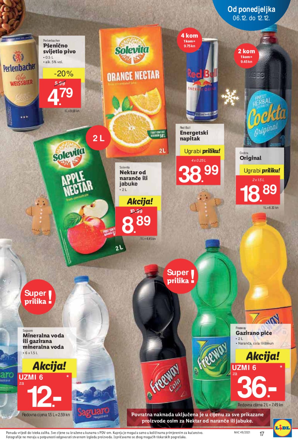 Lidl katalog Top brendovi po Lidl cijeni 06.12.-12.12.2021.