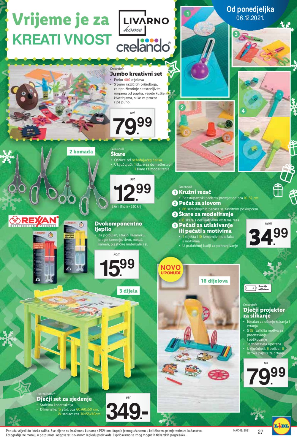 Lidl katalog Top brendovi po Lidl cijeni 06.12.-12.12.2021.