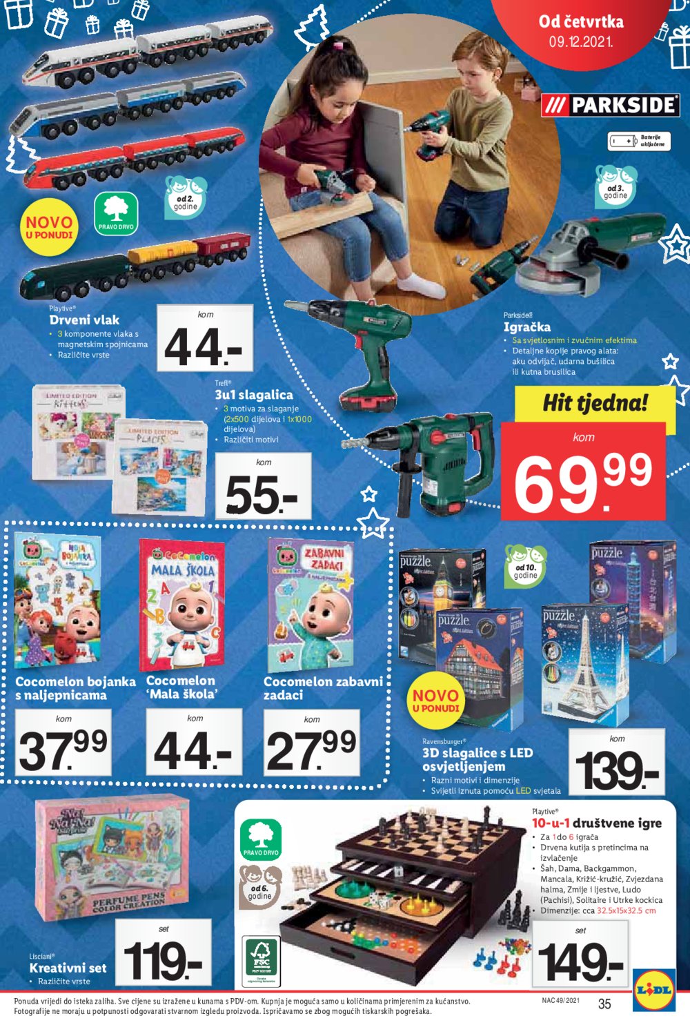 Lidl katalog Top brendovi po Lidl cijeni 06.12.-12.12.2021.