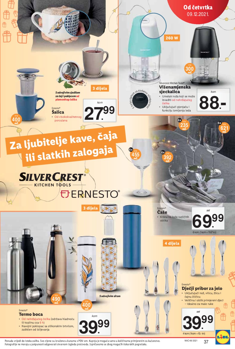 Lidl katalog Top brendovi po Lidl cijeni 06.12.-12.12.2021.