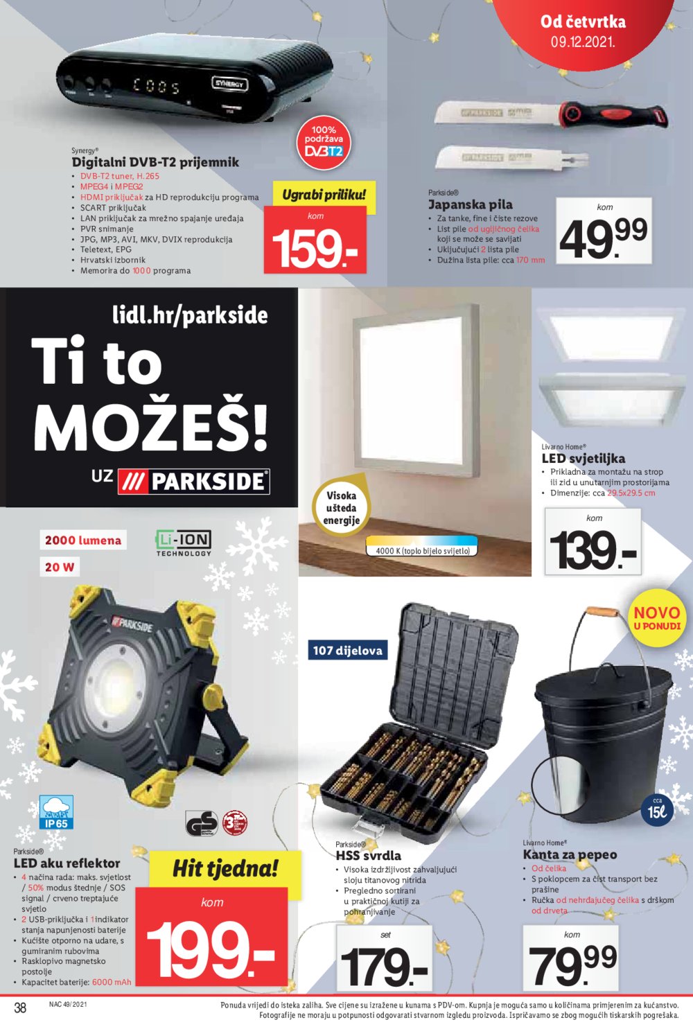 Lidl katalog Top brendovi po Lidl cijeni 06.12.-12.12.2021.