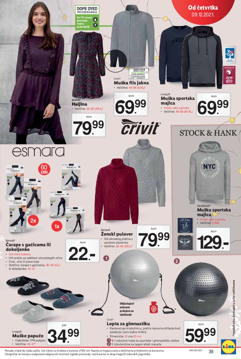 Lidl katalog Top brendovi po Lidl cijeni 06.12.-12.12.2021.