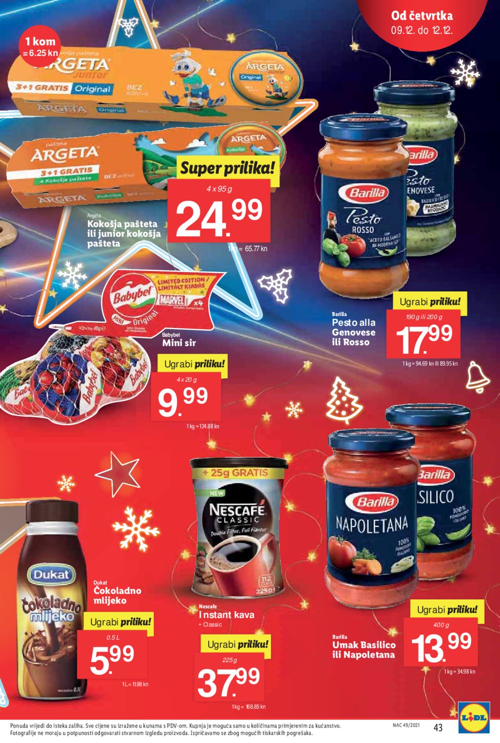 Lidl katalog Top brendovi po Lidl cijeni 06.12.-12.12.2021.