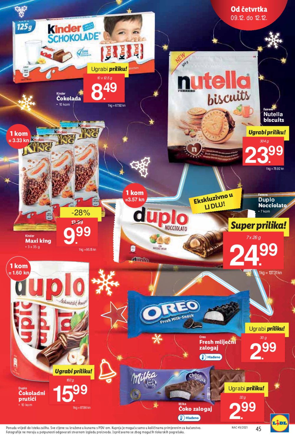 Lidl katalog Top brendovi po Lidl cijeni 06.12.-12.12.2021.