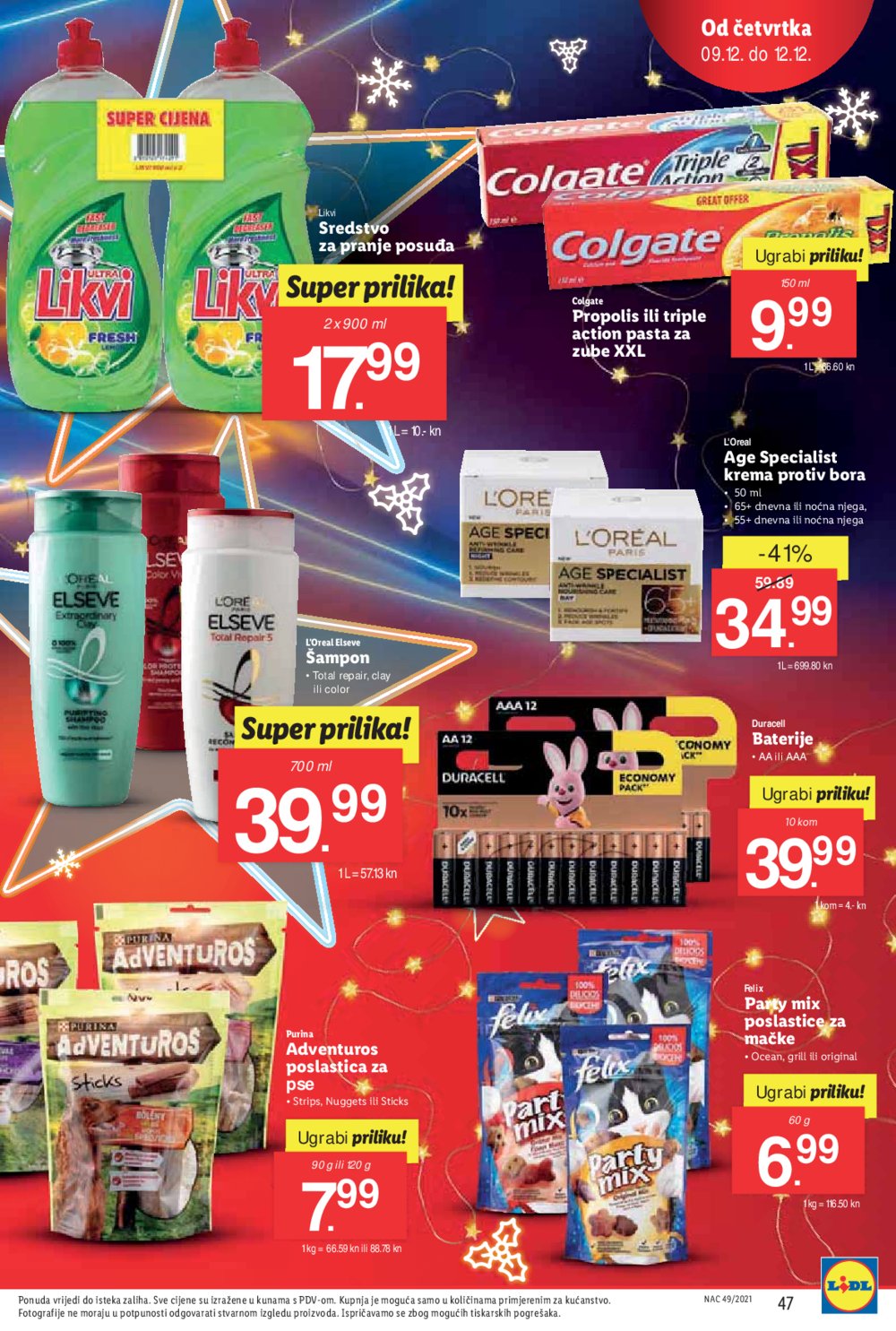 Lidl katalog Top brendovi po Lidl cijeni 06.12.-12.12.2021.