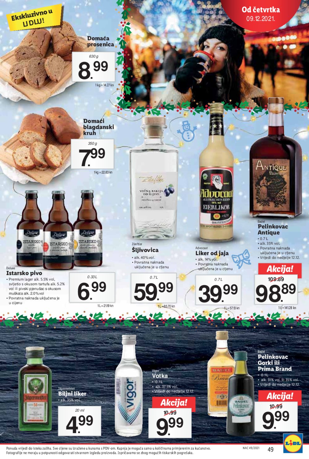 Lidl katalog Top brendovi po Lidl cijeni 06.12.-12.12.2021.