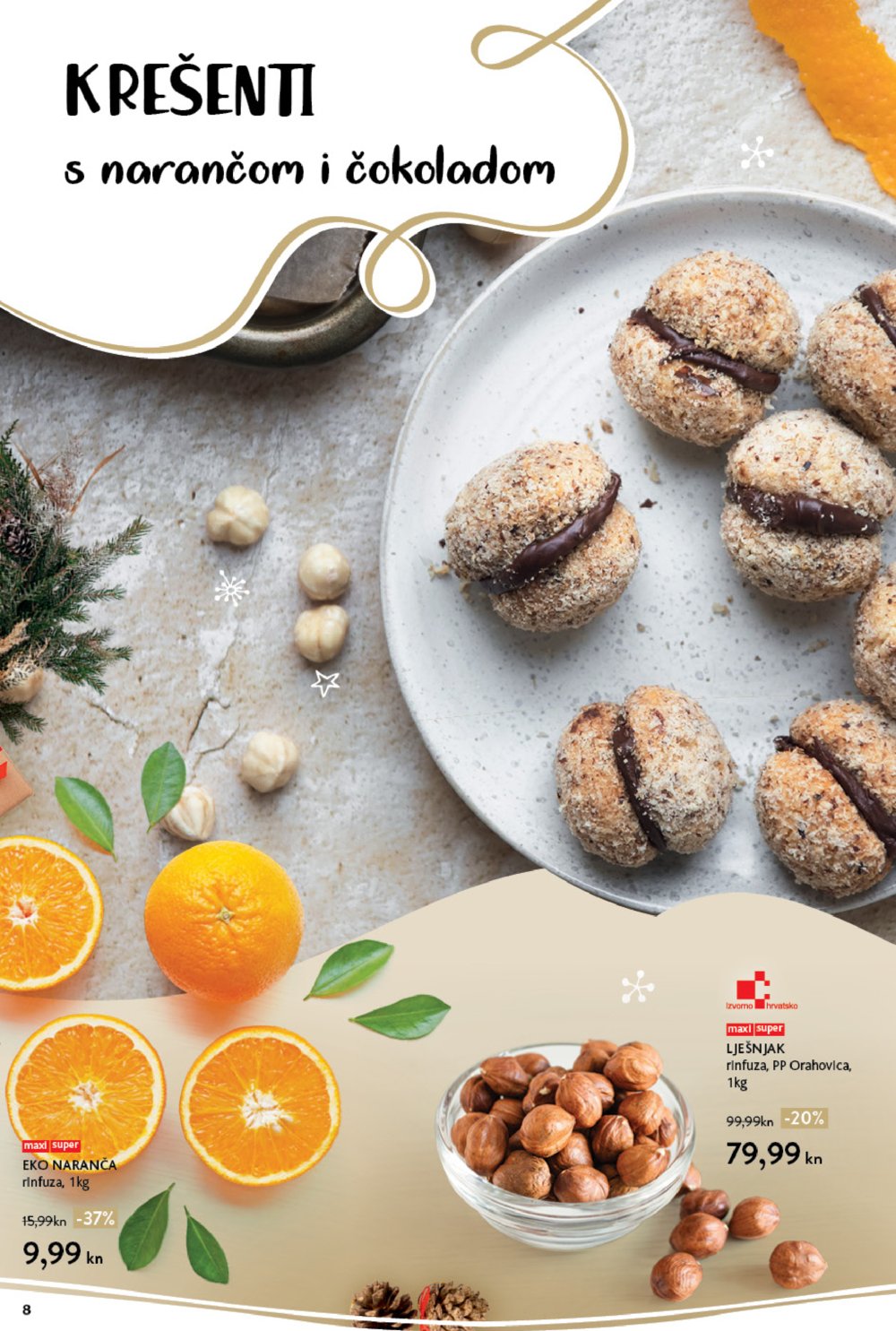 Konzum katalog Akcija tematski kolači 06.12.-24.12.2021.