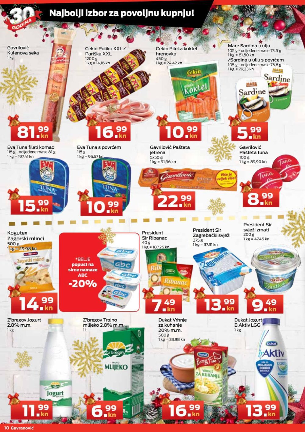 Gavranović katalog Akcija 16.12.-31.12.2021.