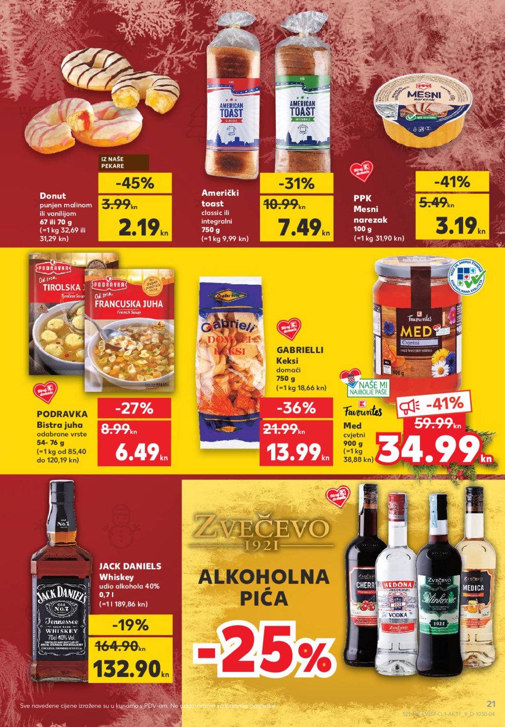 Kaufland Katalog Akcija 20.12.-24.12.2021.