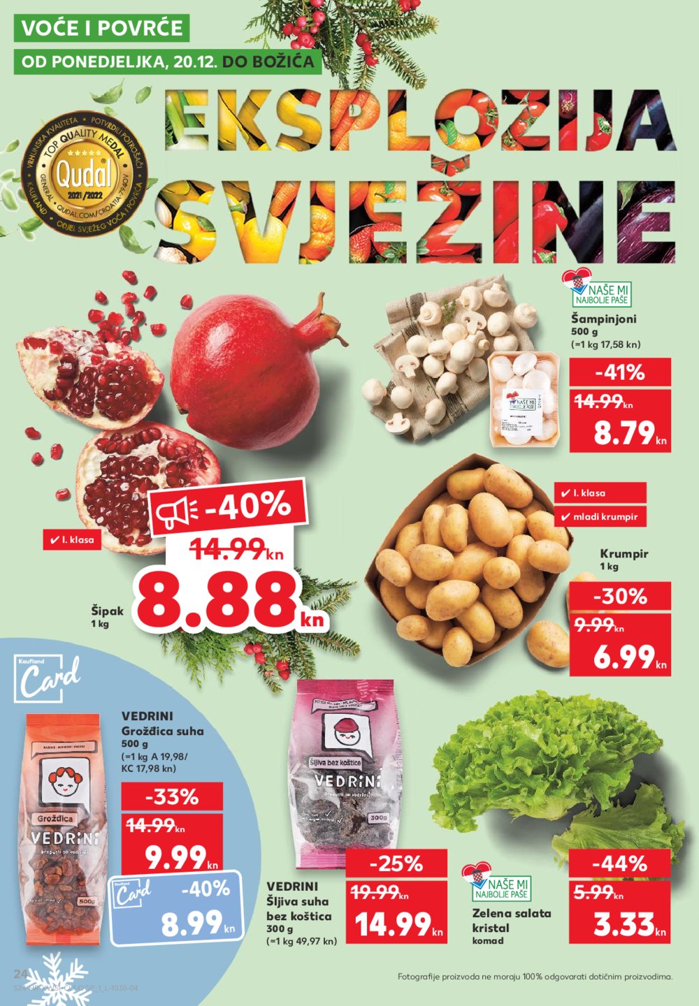 Kaufland Katalog Akcija 20.12.-24.12.2021.