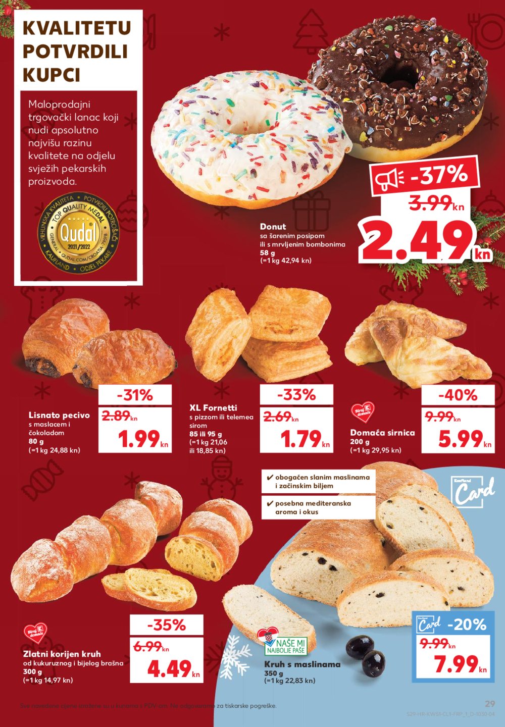 Kaufland Katalog Akcija 20.12.-24.12.2021.