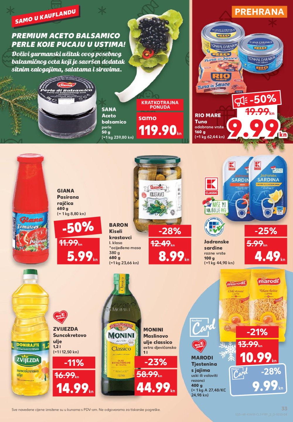 Kaufland Katalog Akcija 20.12.-24.12.2021.