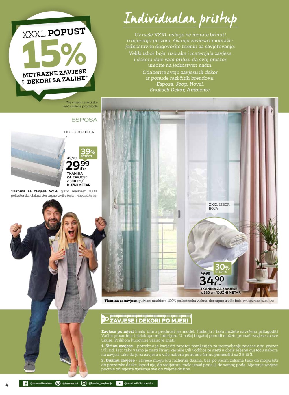 Lesnina katalog Zavjese 01.03.-31.03.2022.
