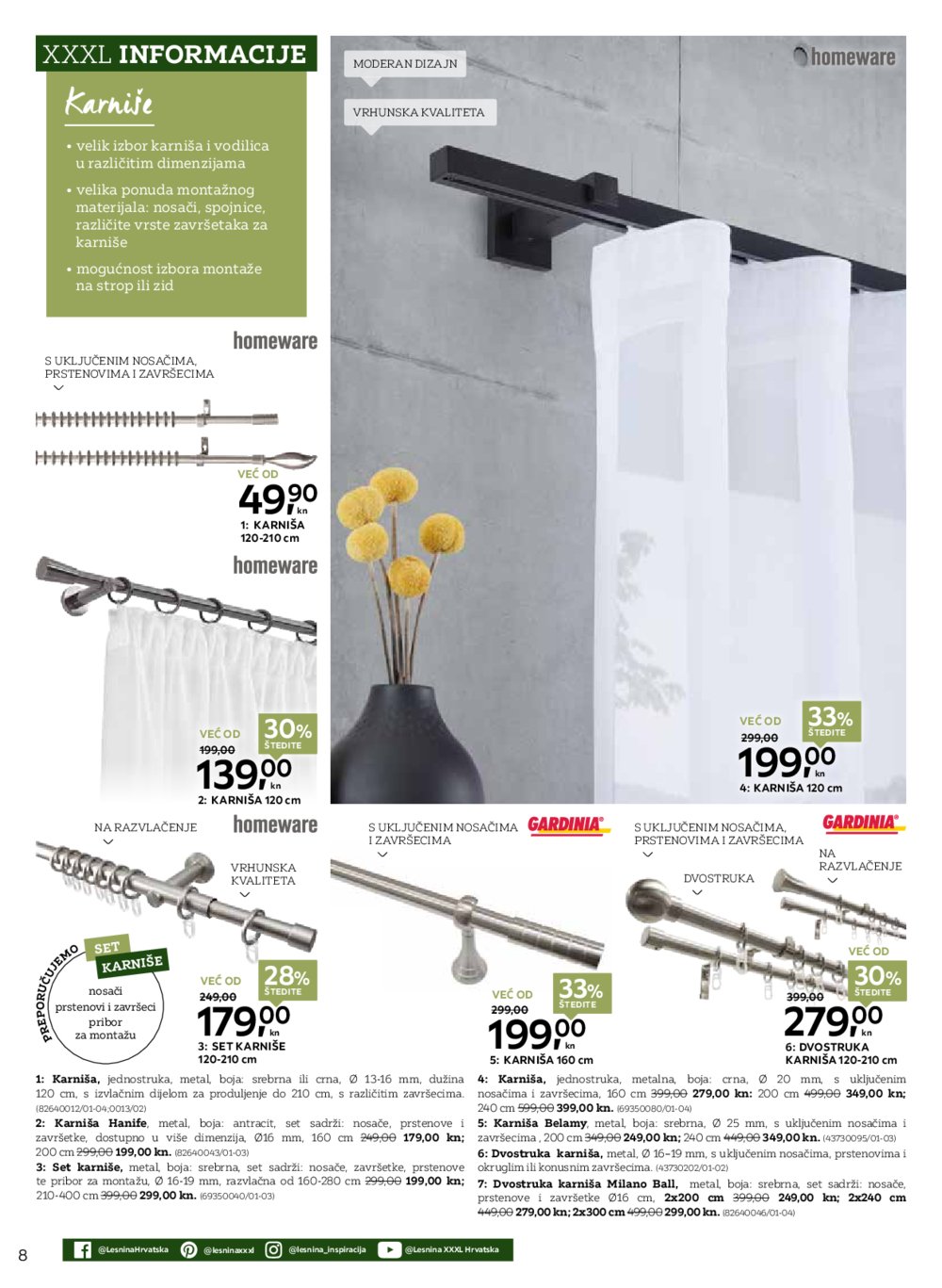 Lesnina katalog Zavjese 01.03.-31.03.2022.