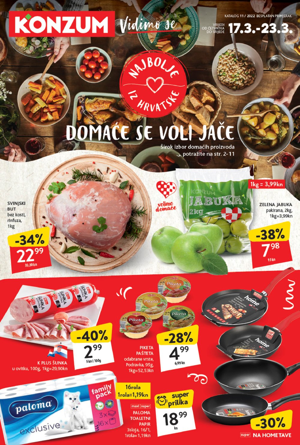 Konzum katalog Akcija 17.03.-23.03.2022.