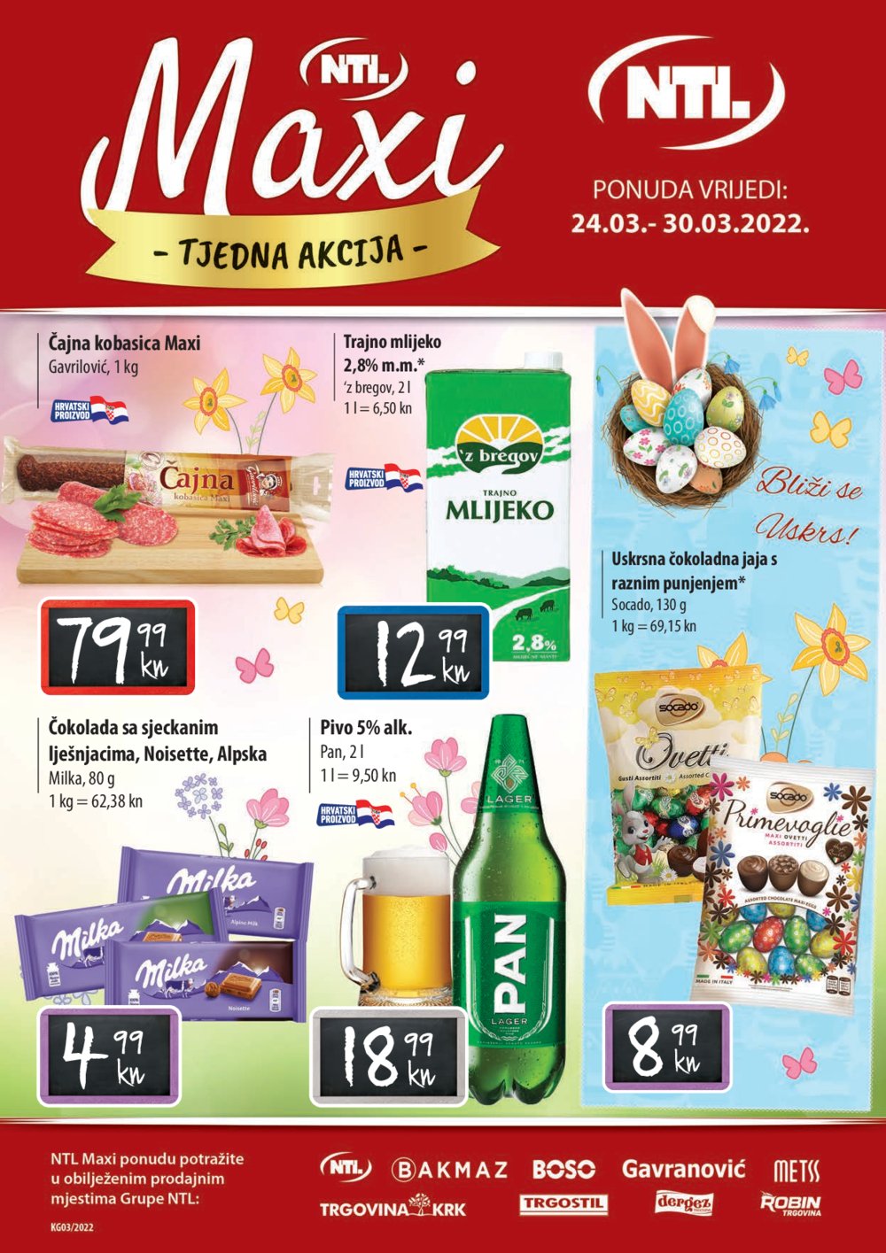 Gavranović katalog NTL Maxi tjedna akcija 24.03.-30.03.2022.