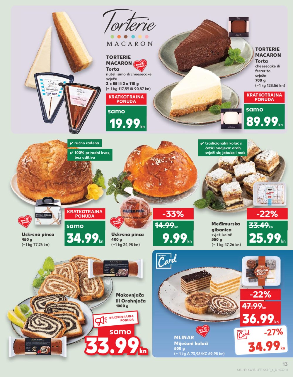 Kaufland katalog Uskrs 13.04.-19.04.2022. Odabrane poslovnice
