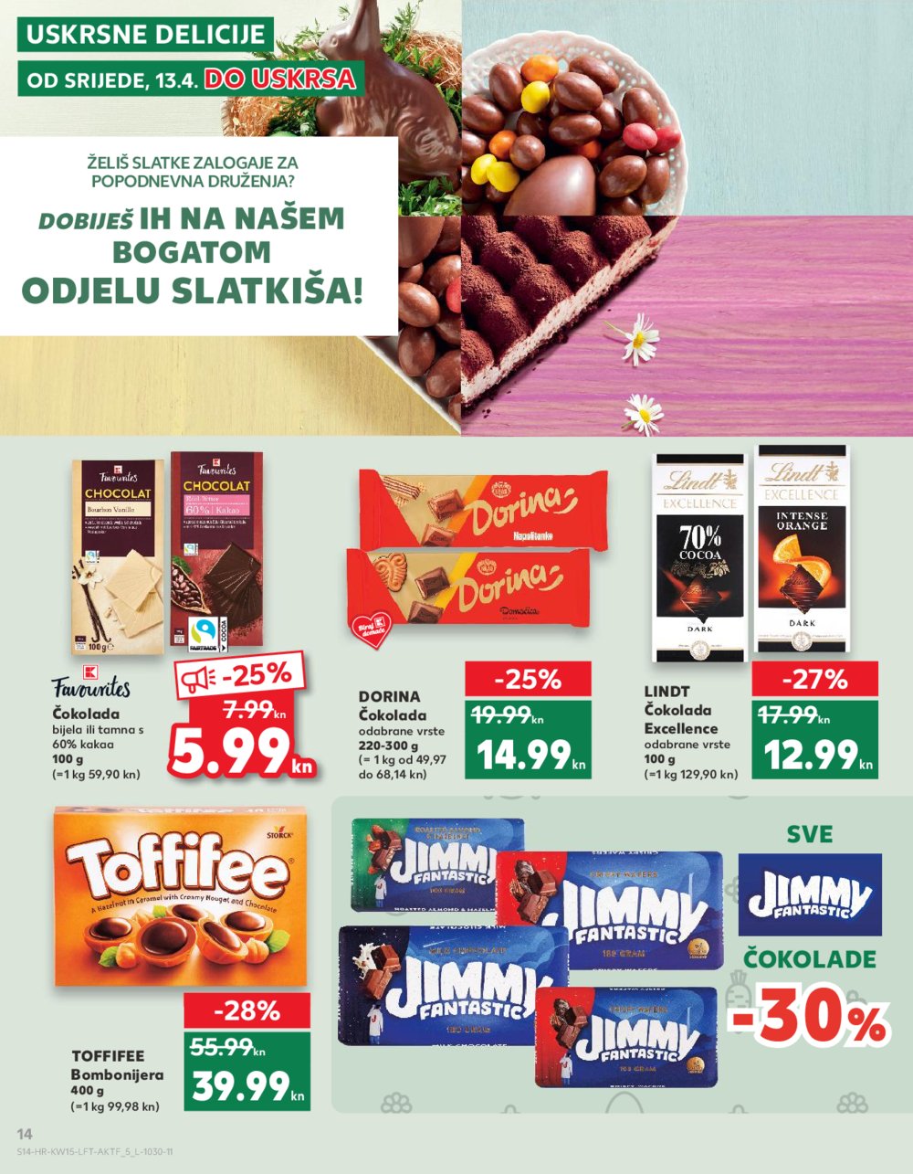 Kaufland katalog Uskrs 13.04.-19.04.2022. Odabrane poslovnice