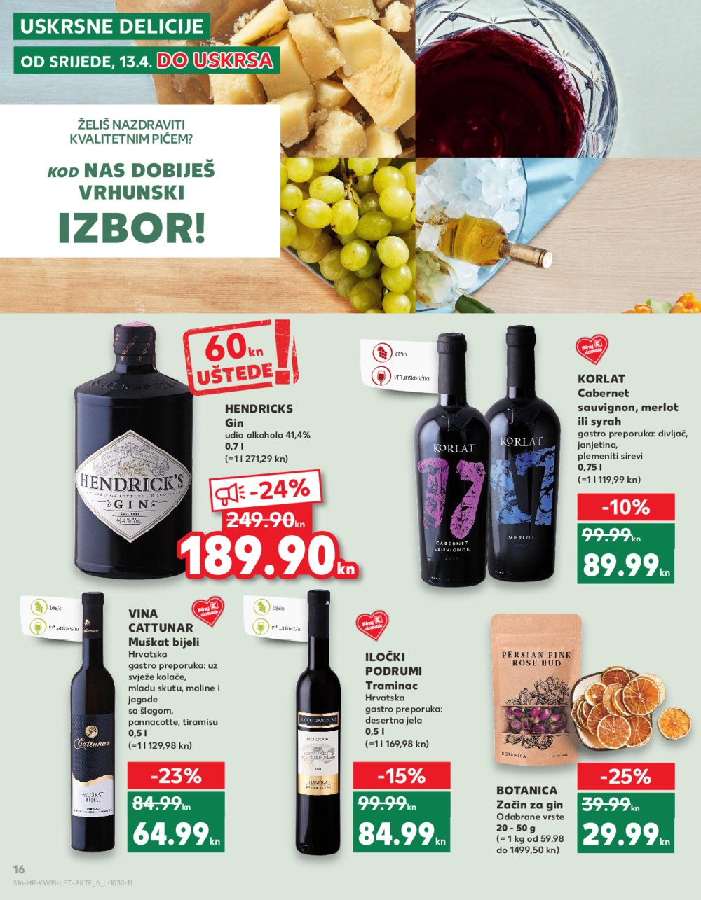 Kaufland katalog Uskrs 13.04.-19.04.2022. Odabrane poslovnice