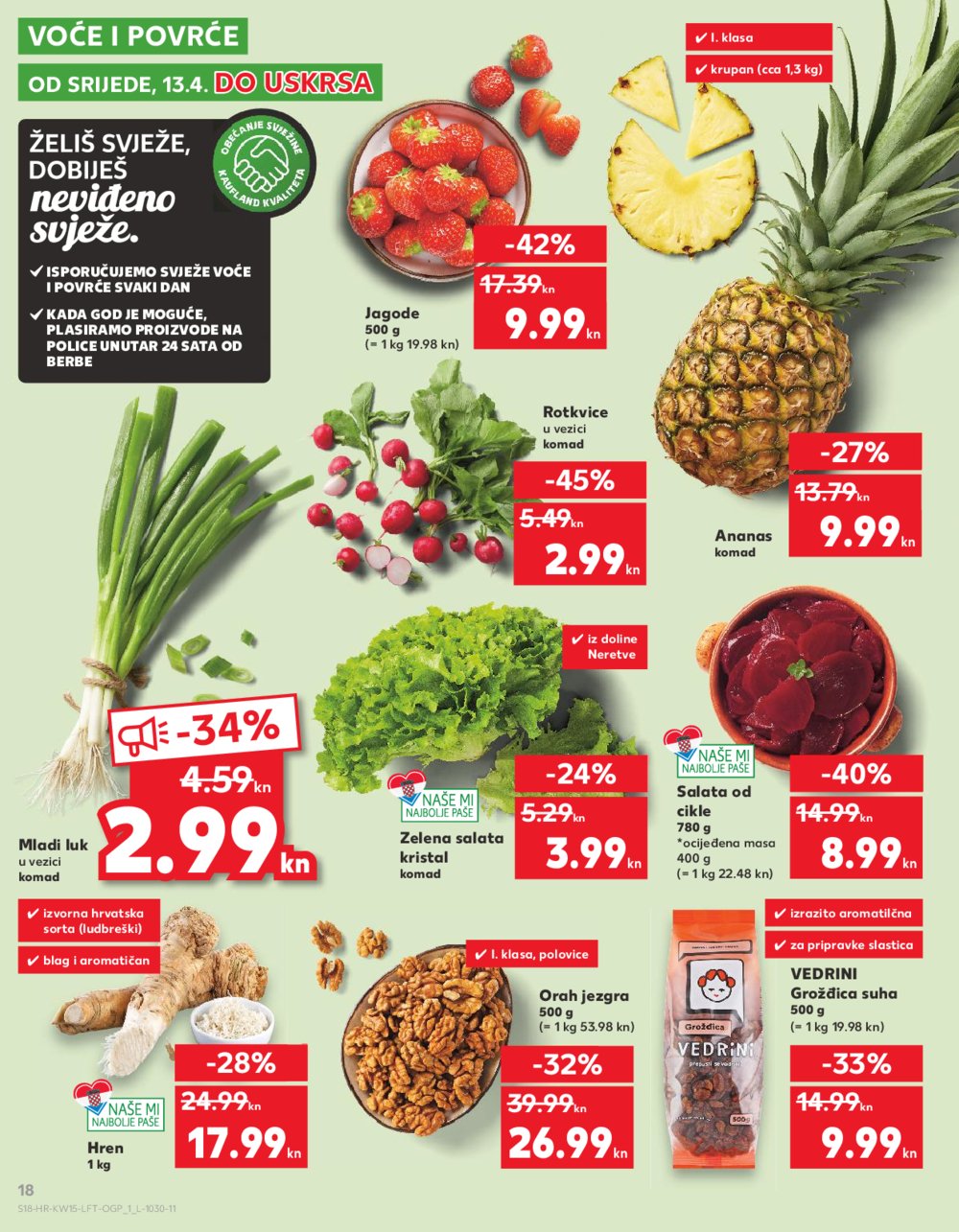 Kaufland katalog Uskrs 13.04.-19.04.2022. Odabrane poslovnice