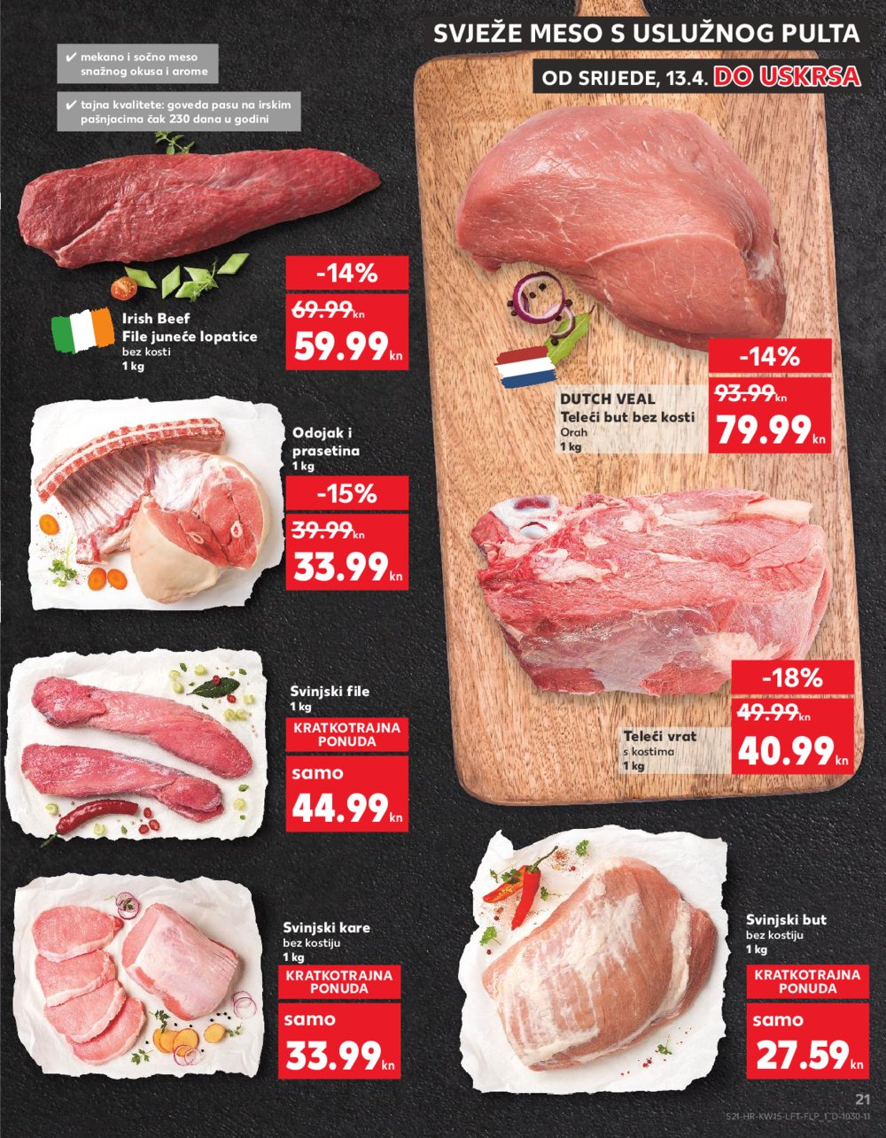 Kaufland katalog Uskrs 13.04.-19.04.2022. Odabrane poslovnice