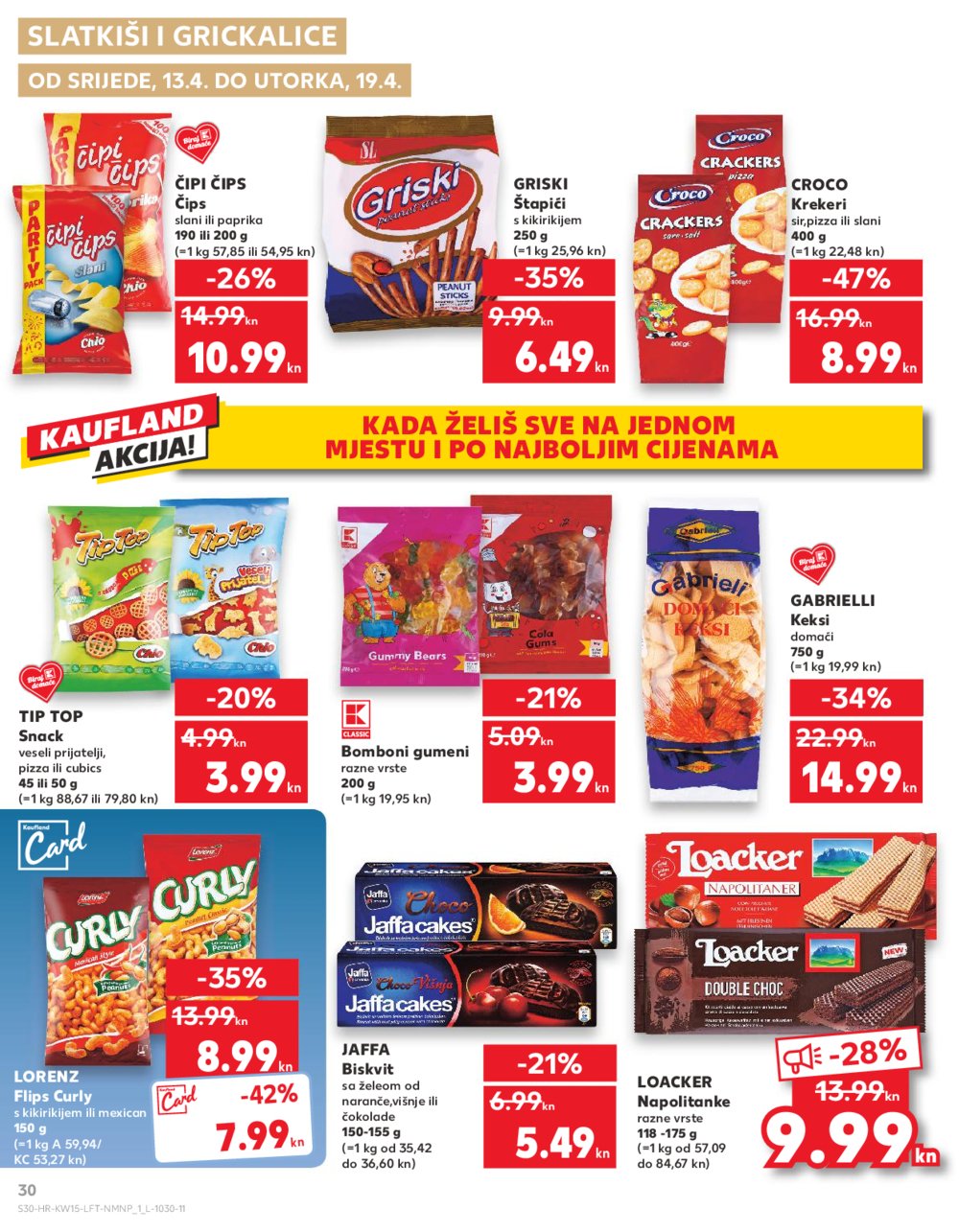Kaufland katalog Uskrs 13.04.-19.04.2022. Odabrane poslovnice