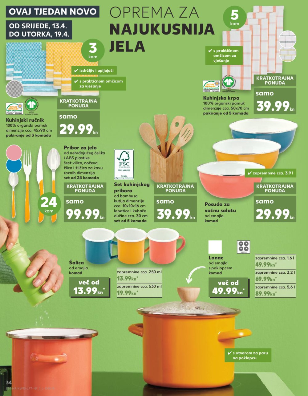 Kaufland katalog Uskrs 13.04.-19.04.2022. Odabrane poslovnice