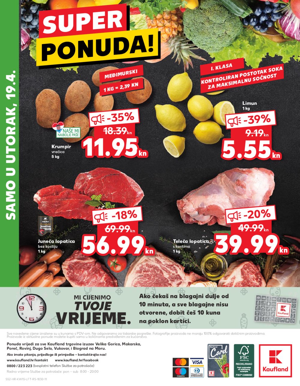Kaufland katalog Uskrs 13.04.-19.04.2022. Odabrane poslovnice