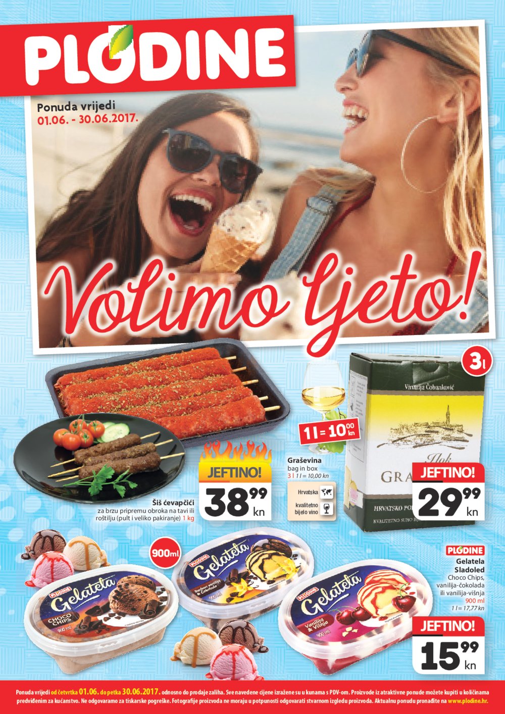 Plodine katalog Ljeto od 1.6.2017. do 30.6.2017.