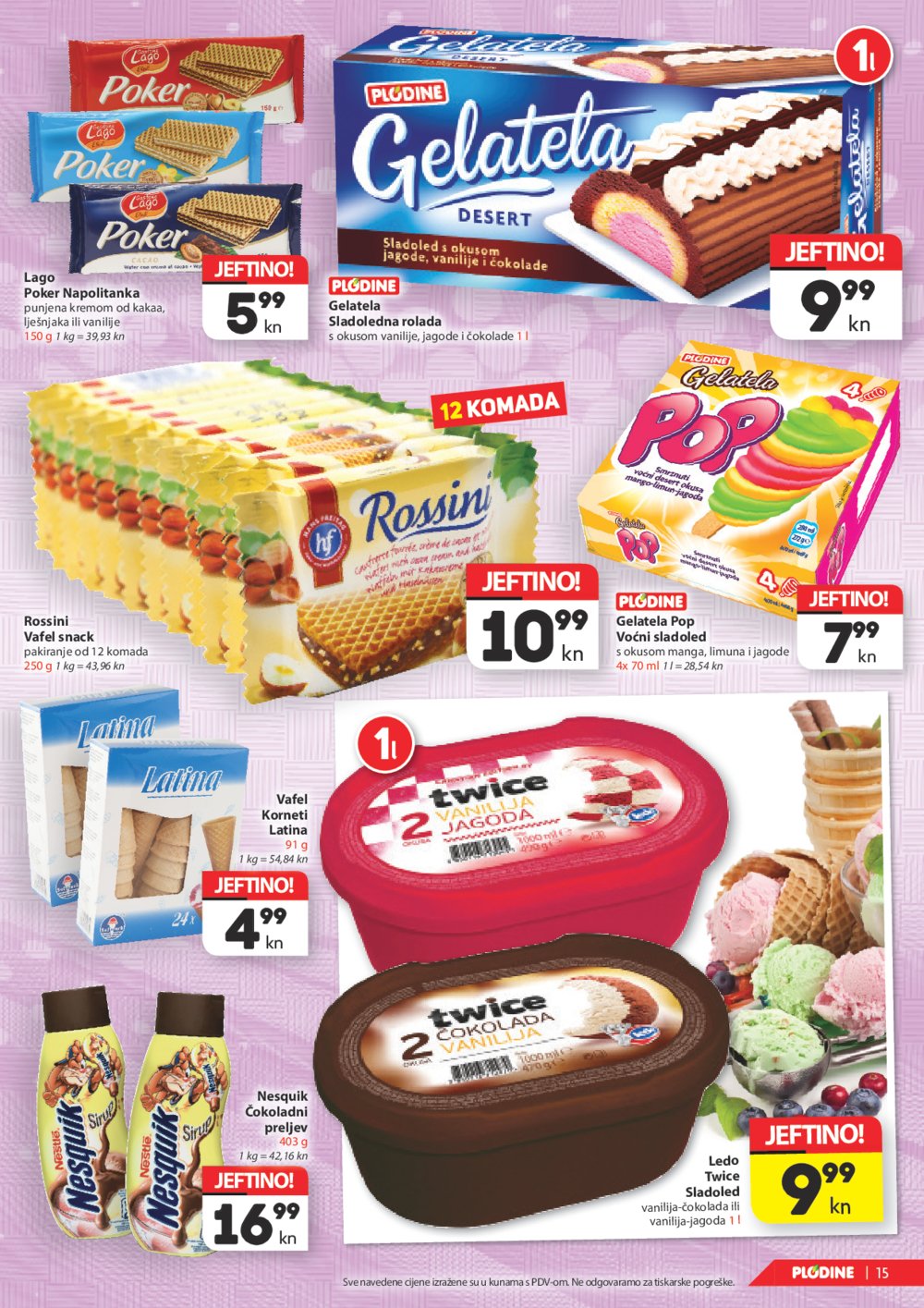 Plodine katalog Ljeto od 1.6.2017. do 30.6.2017.