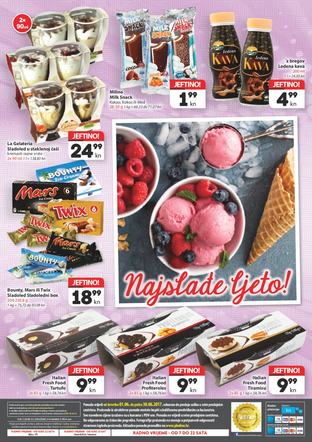 Plodine katalog Ljeto od 1.6.2017. do 30.6.2017.