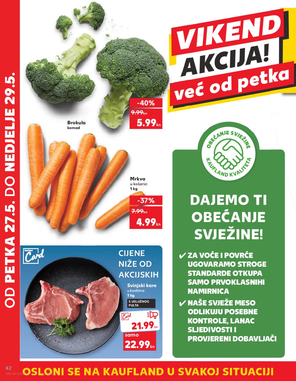 Kaufland katalog Akcija 25.05.-31.05.2022. Zagrebačke poslovnice