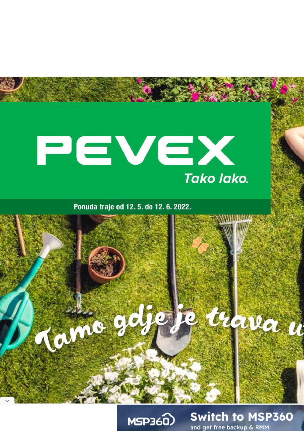 Pevex katalog Akcija 12.05.-12.06.2022.