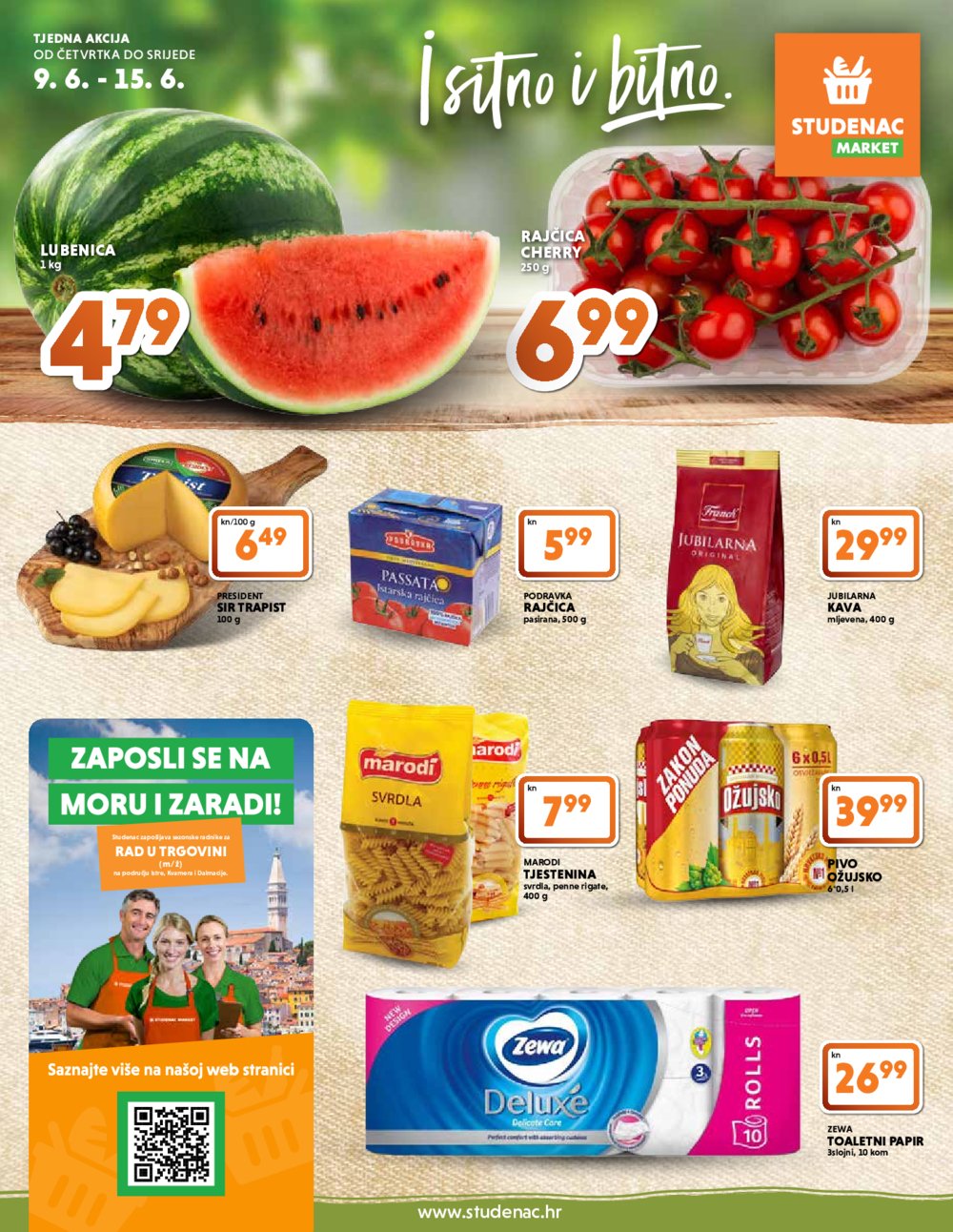 Studenac katalog Akcija 09.06.-15.06.2022. Zagreb