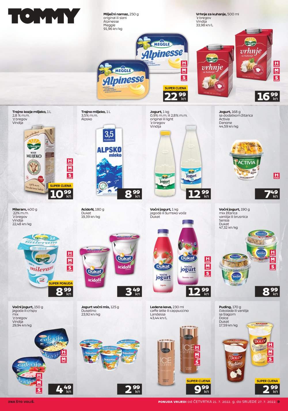 Tommy katalog Akcija 20.07.-27.07.2022.