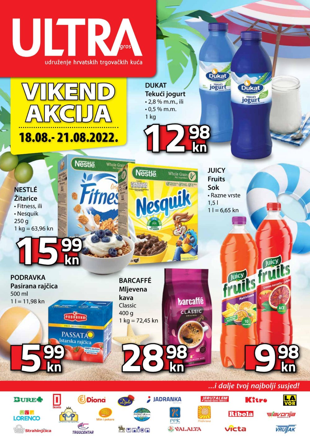 Union katalog Ultra gros vikend akcija 18.08.-21.08.2022.