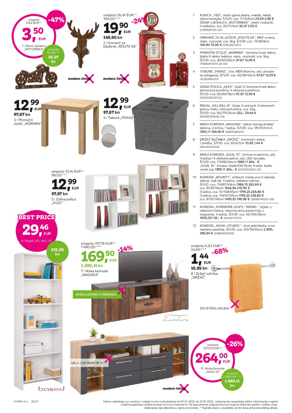 Momax katalog Akcija 01.01.-31.01.2023.