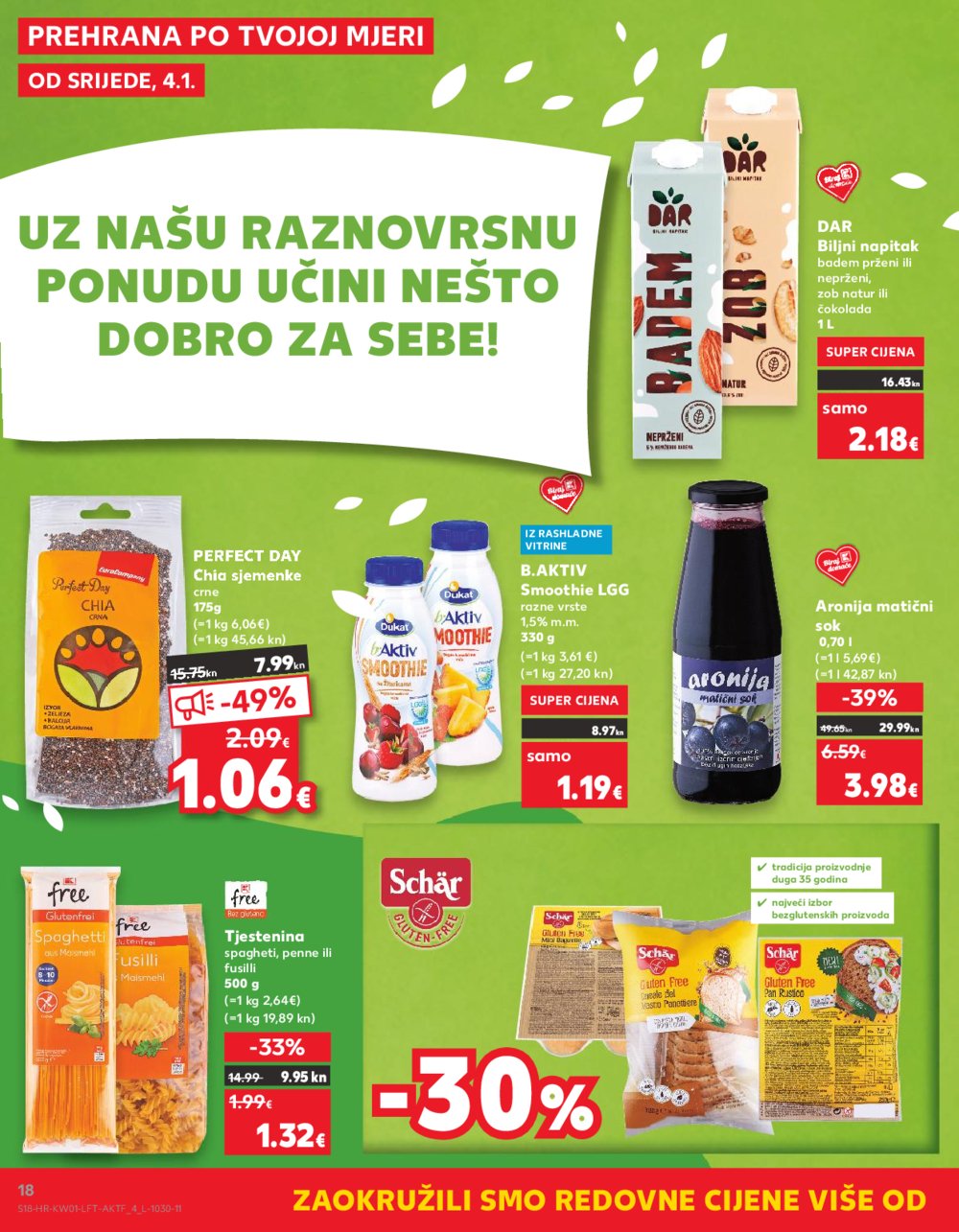 Kaufland katalog Akcija 04.01.-10.01.2023. VG, DS, Ma, Vu, Rv, Po