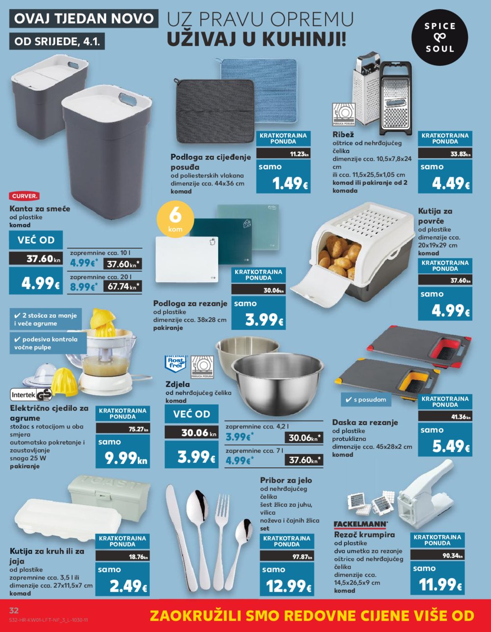 Kaufland katalog Akcija 04.01.-10.01.2023. VG, DS, Ma, Vu, Rv, Po