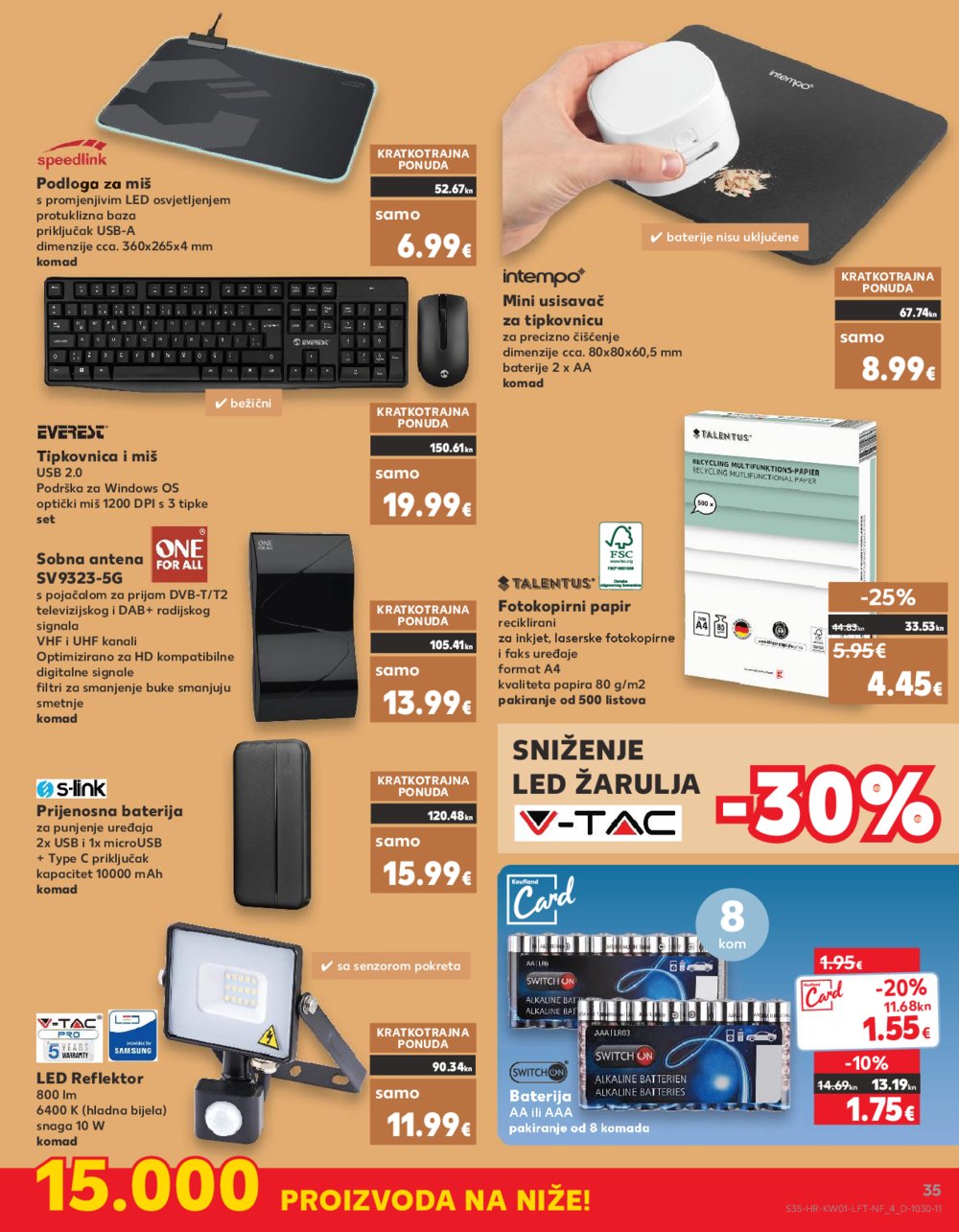 Kaufland katalog Akcija 04.01.-10.01.2023. VG, DS, Ma, Vu, Rv, Po