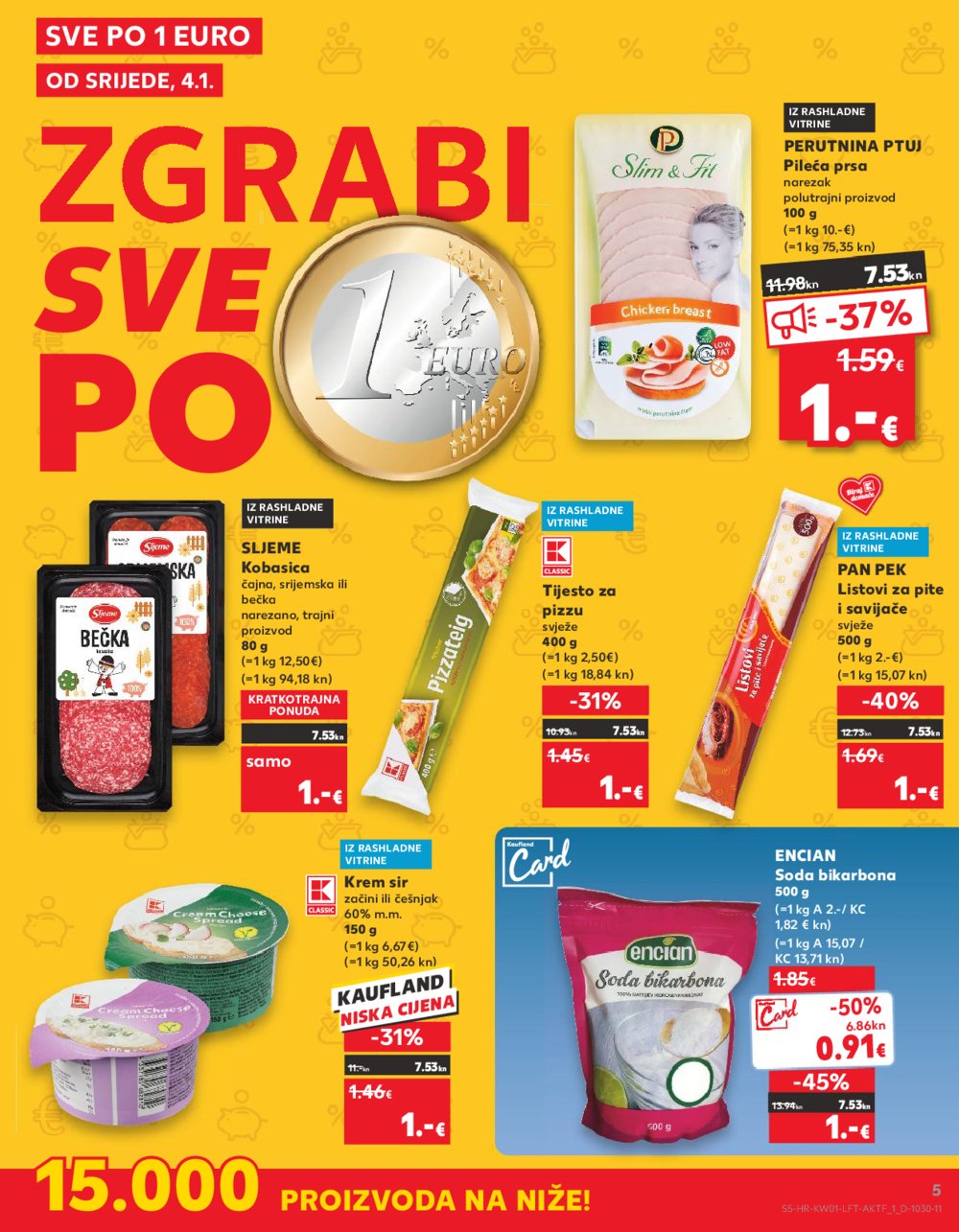 Kaufland katalog Akcija 04.01.-10.01.2023. VG, DS, Ma, Vu, Rv, Po