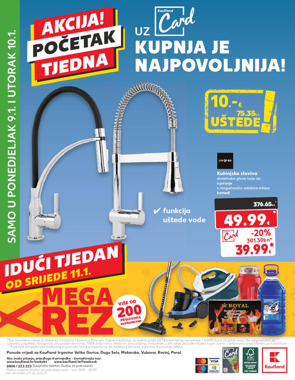 Kaufland katalog Akcija 04.01.-10.01.2023. VG, DS, Ma, Vu, Rv, Po