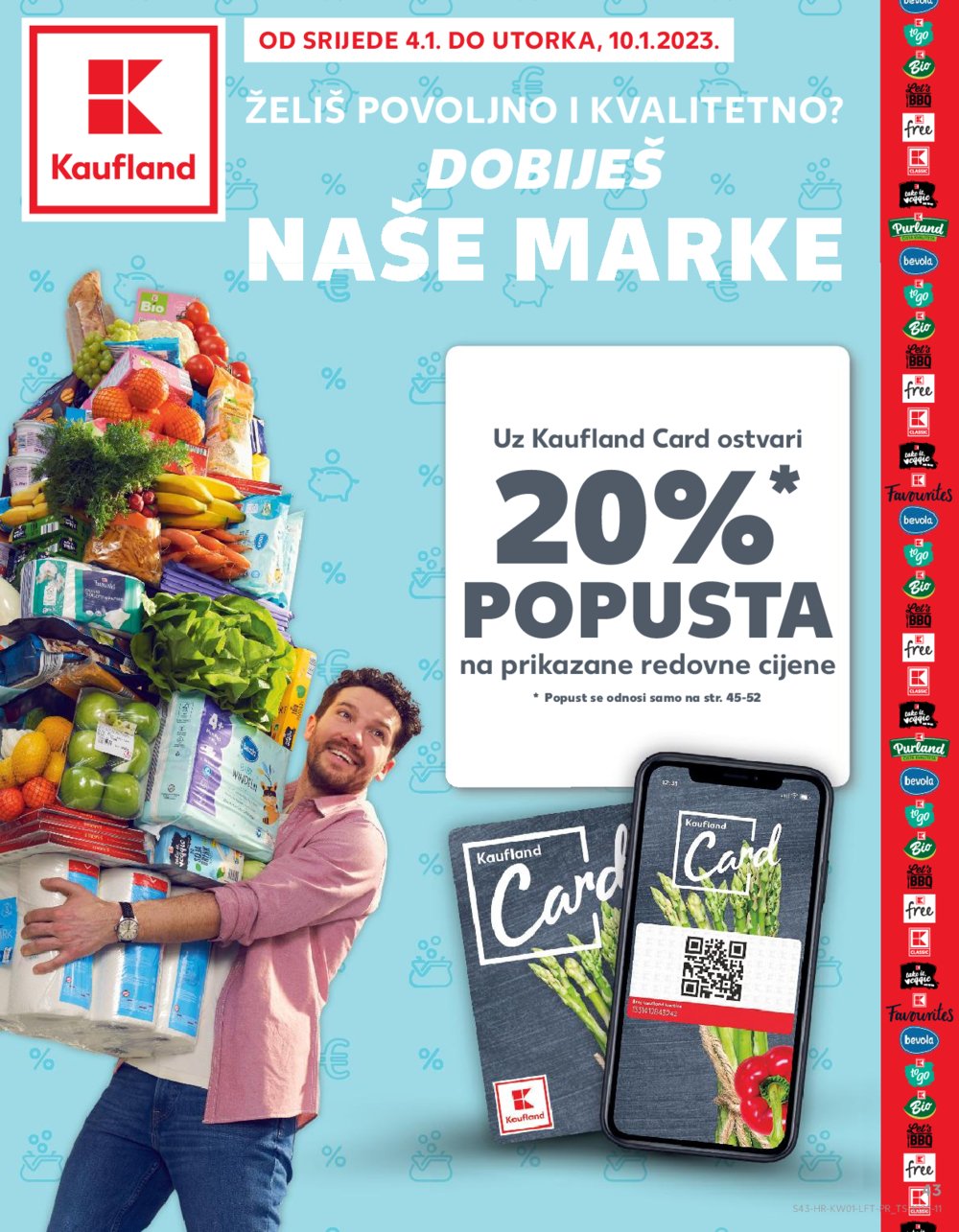 Kaufland katalog Akcija 04.01.-10.01.2023. VG, DS, Ma, Vu, Rv, Po