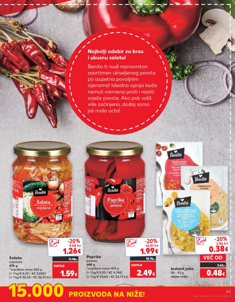 Kaufland katalog Akcija 04.01.-10.01.2023. VG, DS, Ma, Vu, Rv, Po