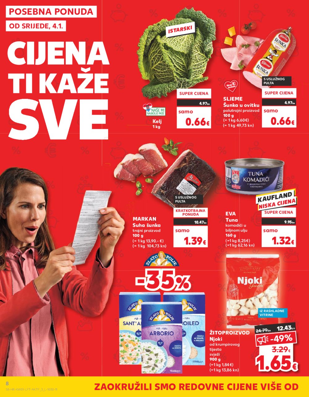 Kaufland katalog Akcija 04.01.-10.01.2023. VG, DS, Ma, Vu, Rv, Po