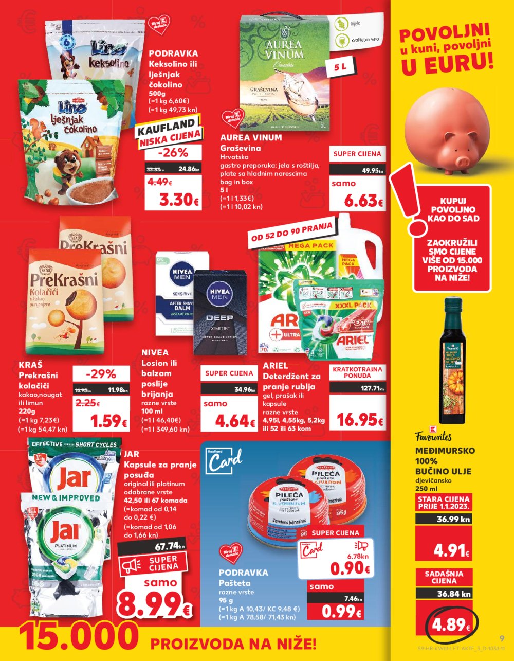 Kaufland katalog Akcija 04.01.-10.01.2023. VG, DS, Ma, Vu, Rv, Po
