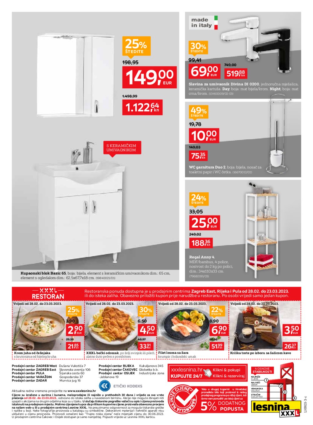 Lesnina katalog XXL 28.02.-23.03.2023.