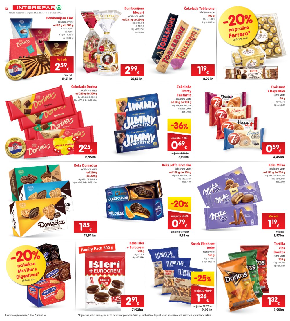 INTERSPAR katalog Akcija 01.03.-07.03.2023.