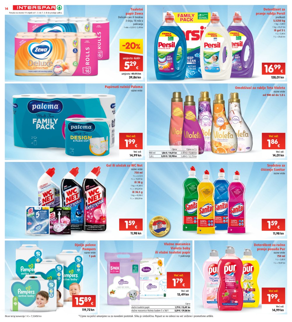 INTERSPAR katalog Akcija 01.03.-07.03.2023.
